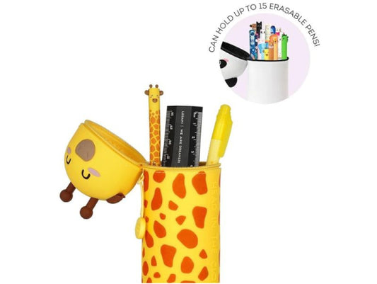 Trousse en silicone 2-en-1 Kawaii Girafe