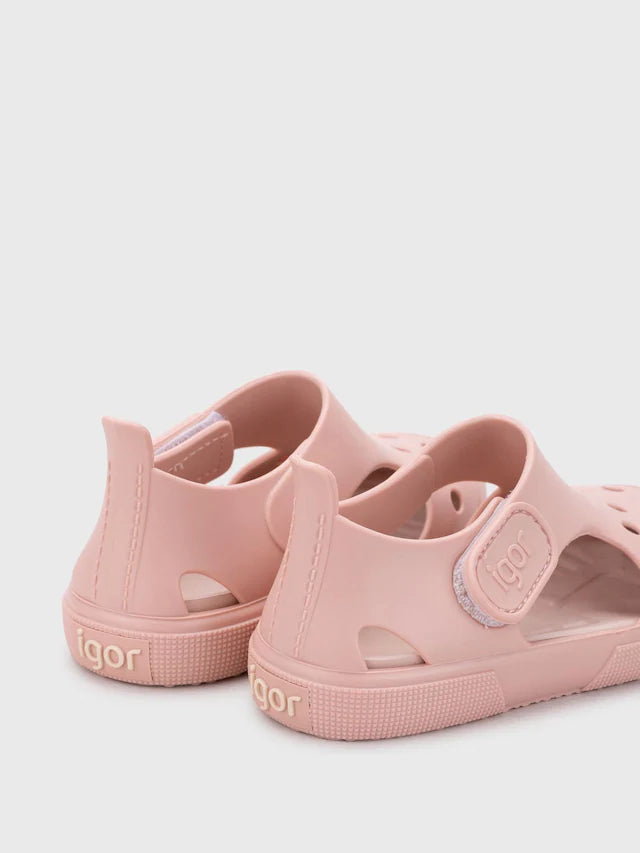 Igor : sandales Surfi rose