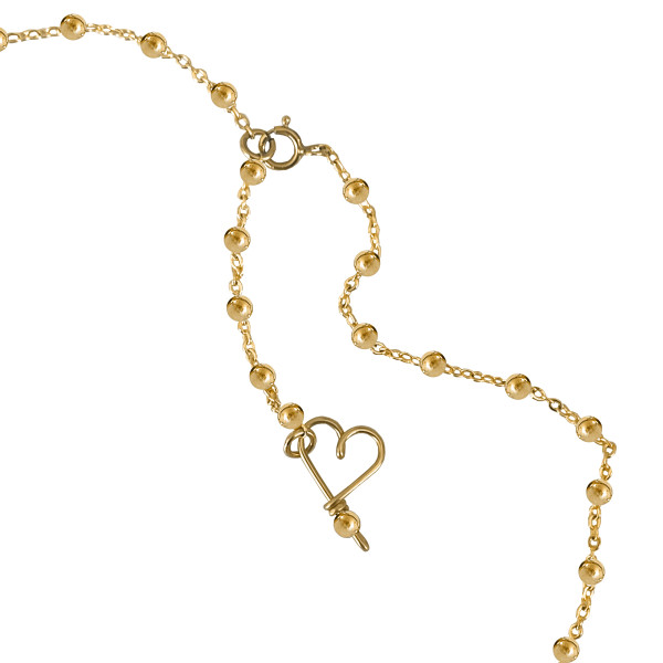 Collier rosary médaille Vierge miraculeuse