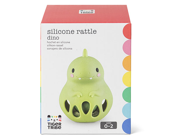Hochet Dino en silicone