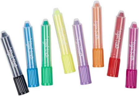 Crayons de couleur pastel effet soie