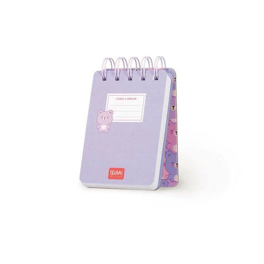 Bloc-notes ligné à spirale Mini