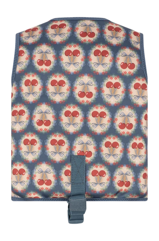 Gilet de natation Cherry bow blue