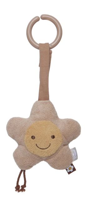 Jouet d’activités Fleur en peluche