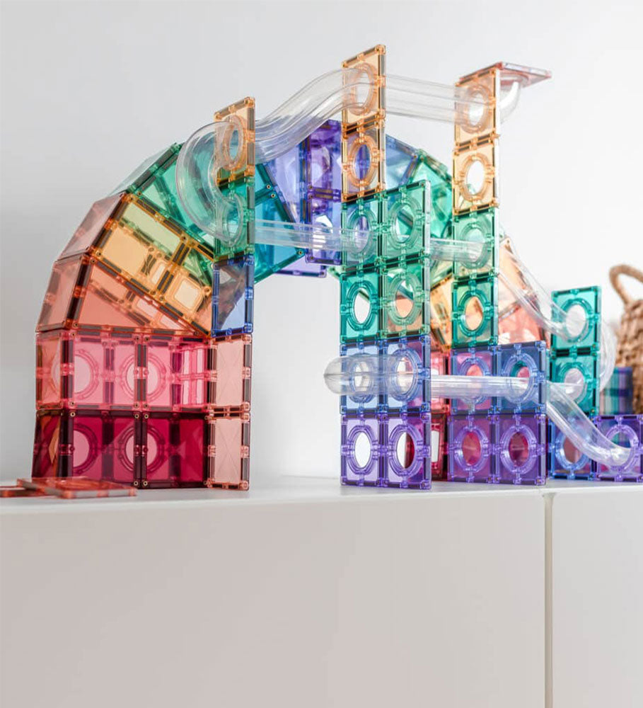 Connetix Pastel Ball run pack de 106 pièces