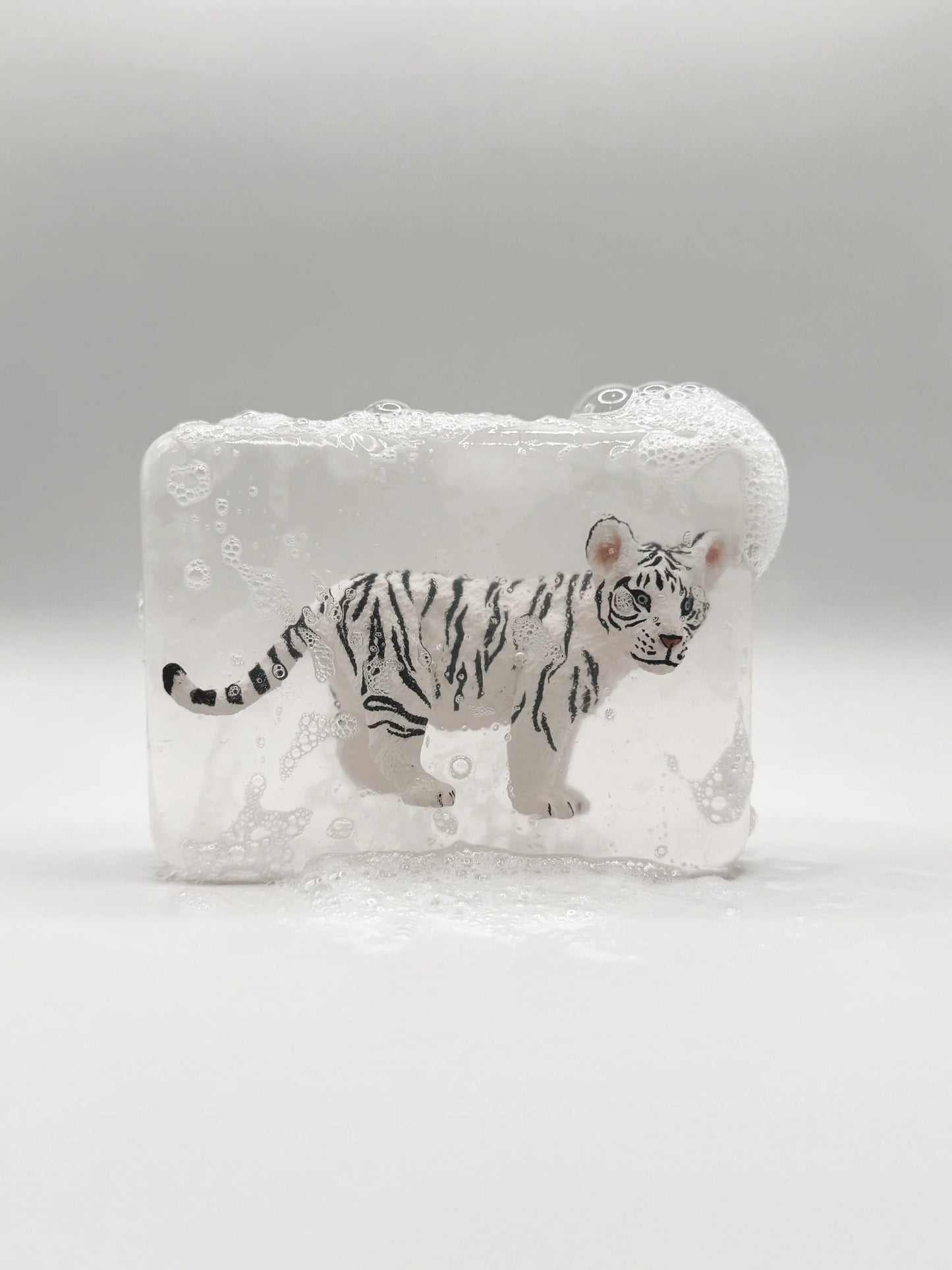 Savon artisanal Bébé Tigre blanc