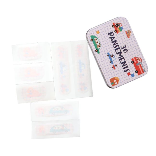 Boîte de 30 pansements Chiens et Voitures