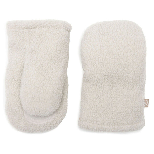 Moufles poussette Teddy naturel