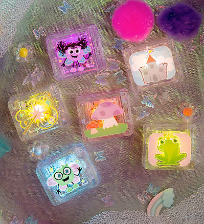 Cubes lumineux pour le bain Féériques