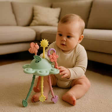 Jouet à tirer découverte du Jardin