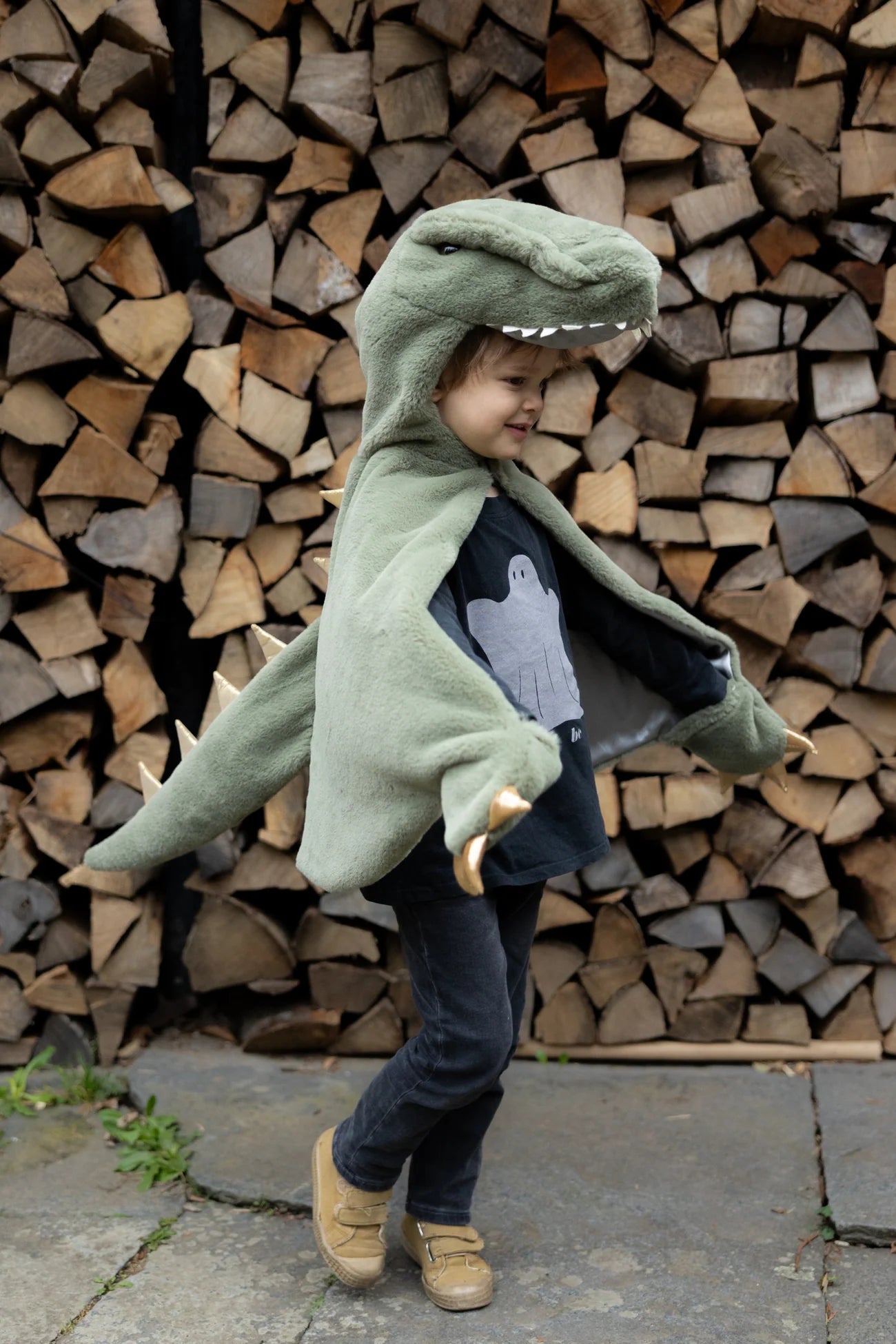 Déguisement cape câline T-Rex pour tout-petit