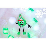 Personnage pour le bain + cubes lumineux verts