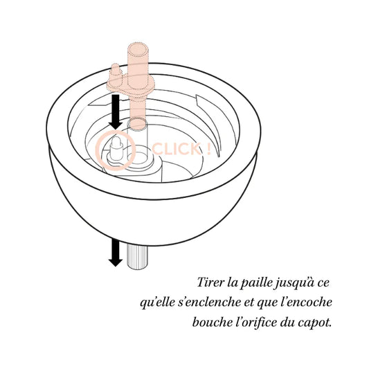 Tasse à paille lestée Sauge 240ml