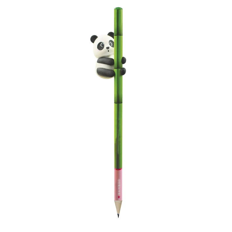 Crayon avec Gomme Panda - I Love Bamboo