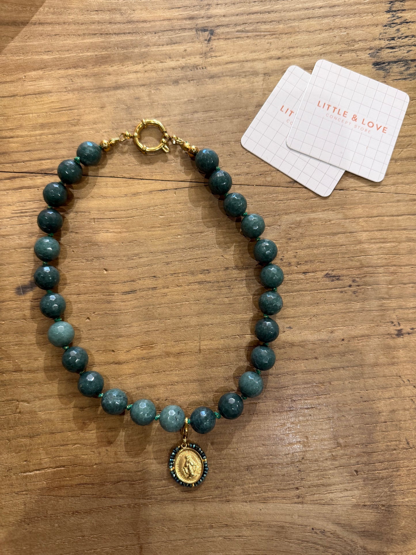 Collier Leonce Vert Forest