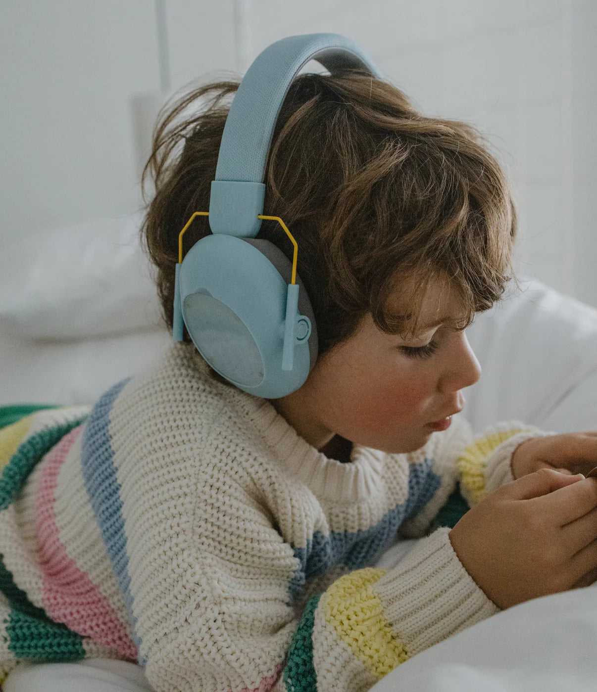 KIDYNOISE Casque Anti-bruit bleu