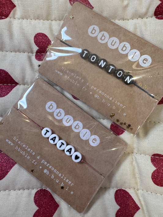 Bracelet homme iconique "TONTON"