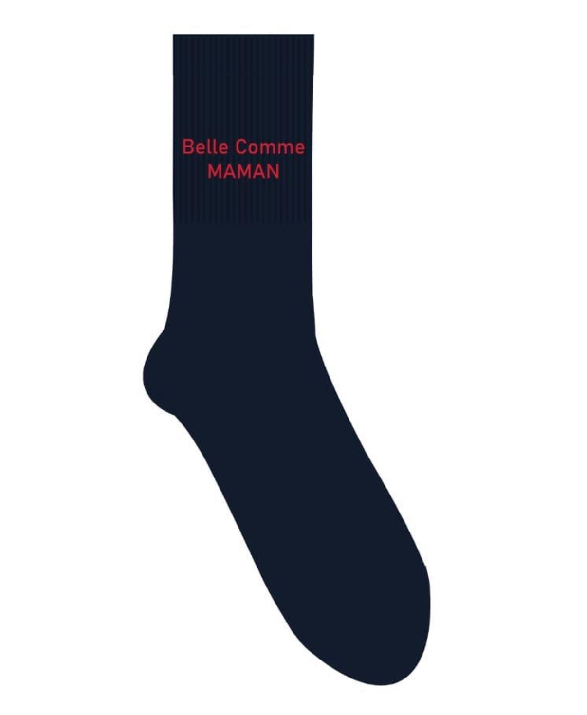 Chaussettes enfant Belle comme maman