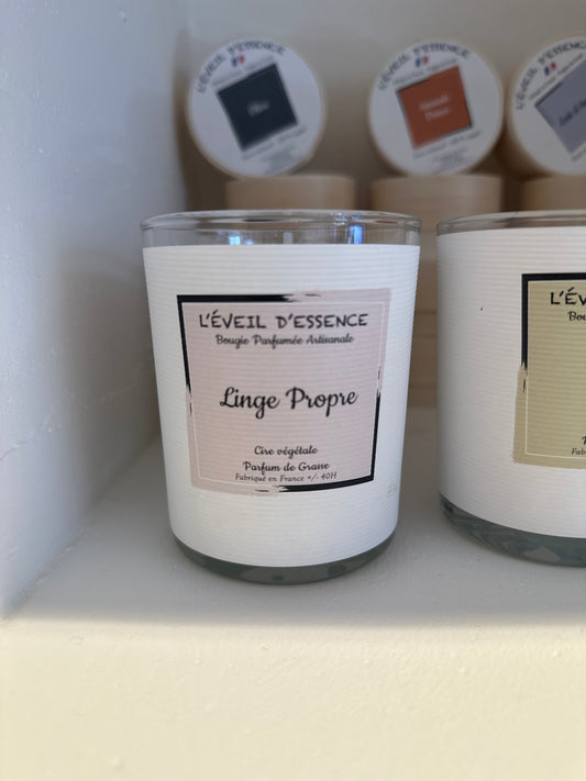 Bougies à la cire végétale