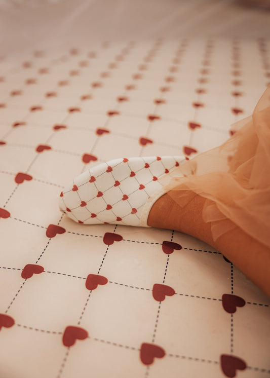 Tente de plage coeurs rouges ♥️