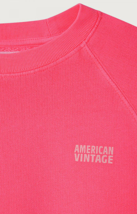 American Vintage : Sweat enfant Izubird Hortensia