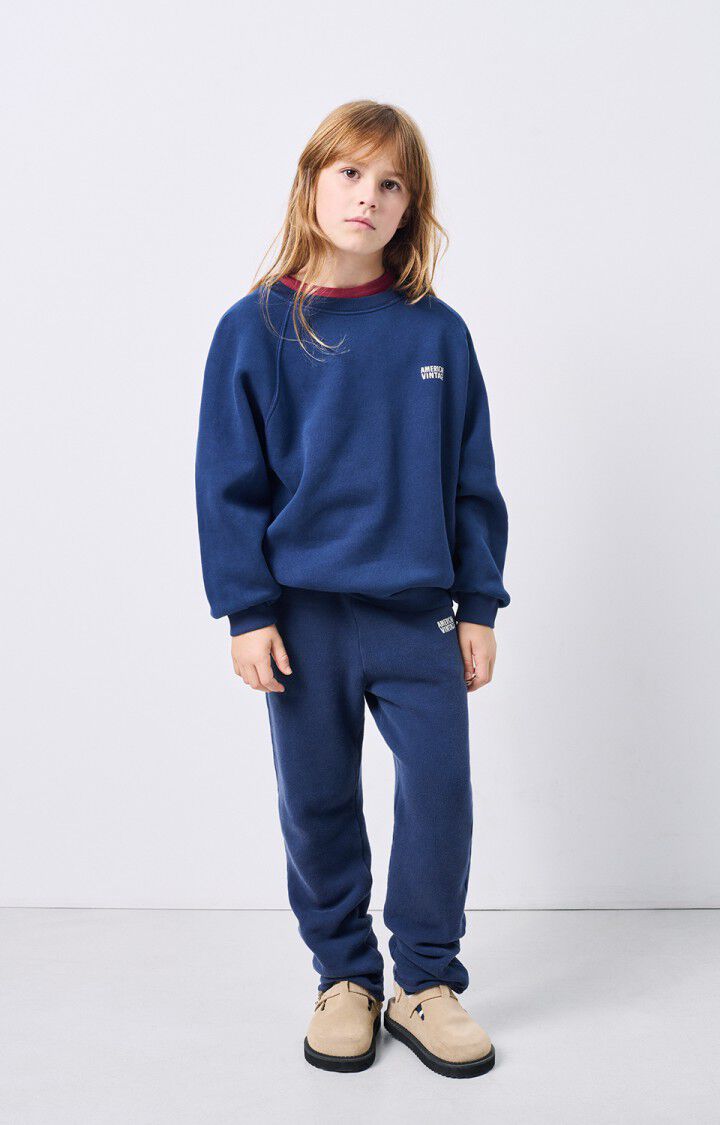 Americain Vintage : Sweat Izubird Navy Vintage