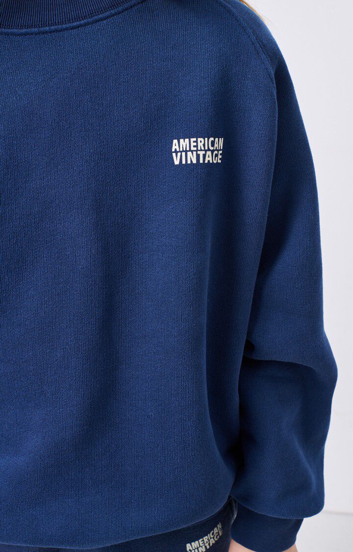 Americain Vintage : Sweat Izubird Navy Vintage