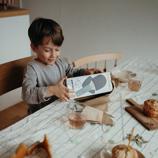 KIDYMIC Micro karaoké bleu