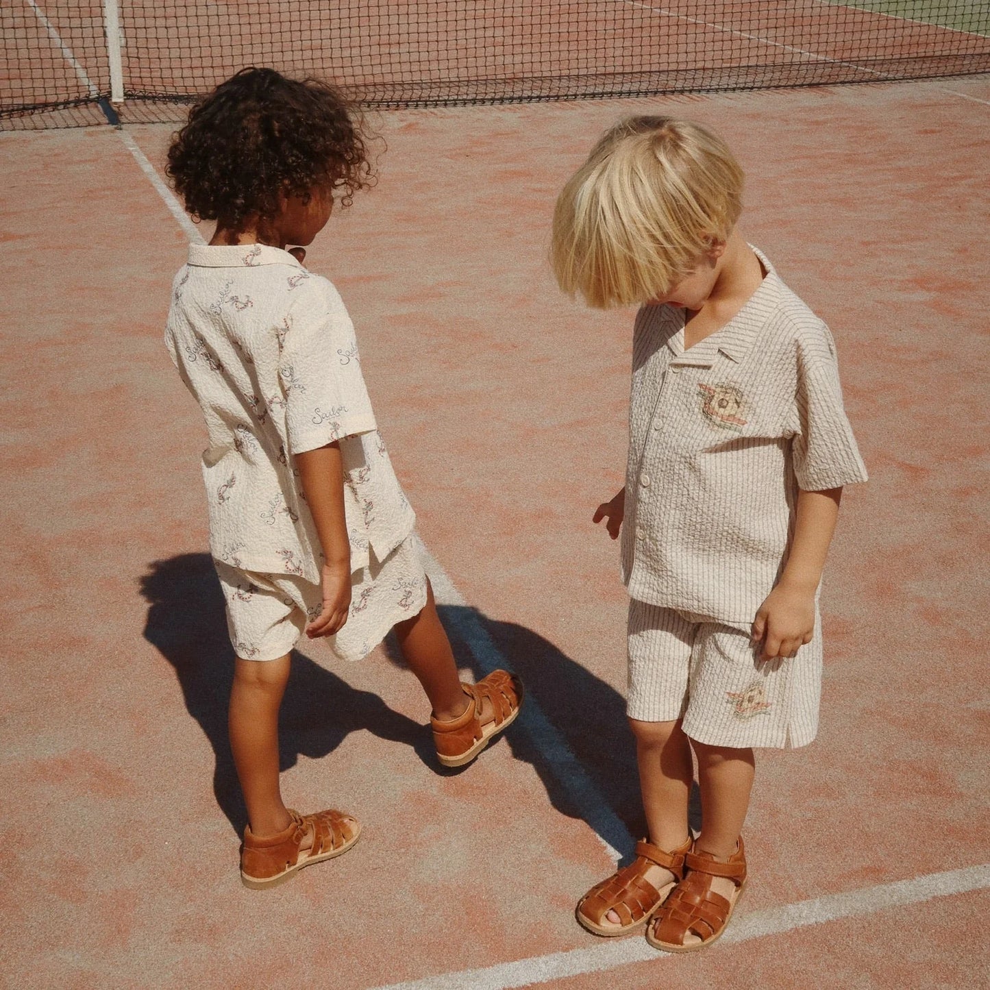 Shorts Elliot - Stripe Blue