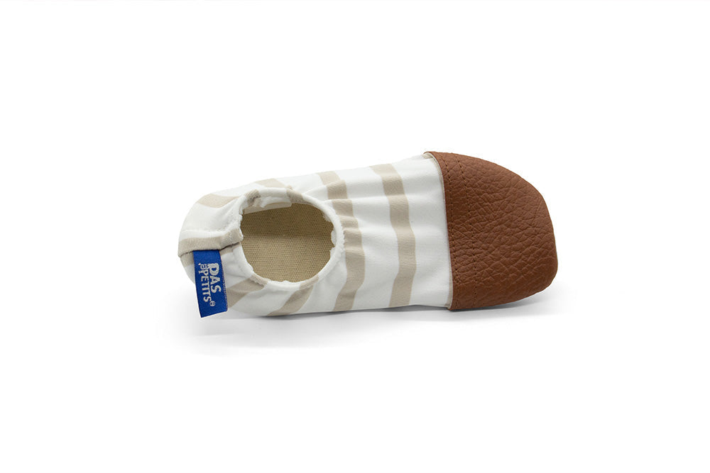 Les Pas Petits : Chaussons Rayures Marins