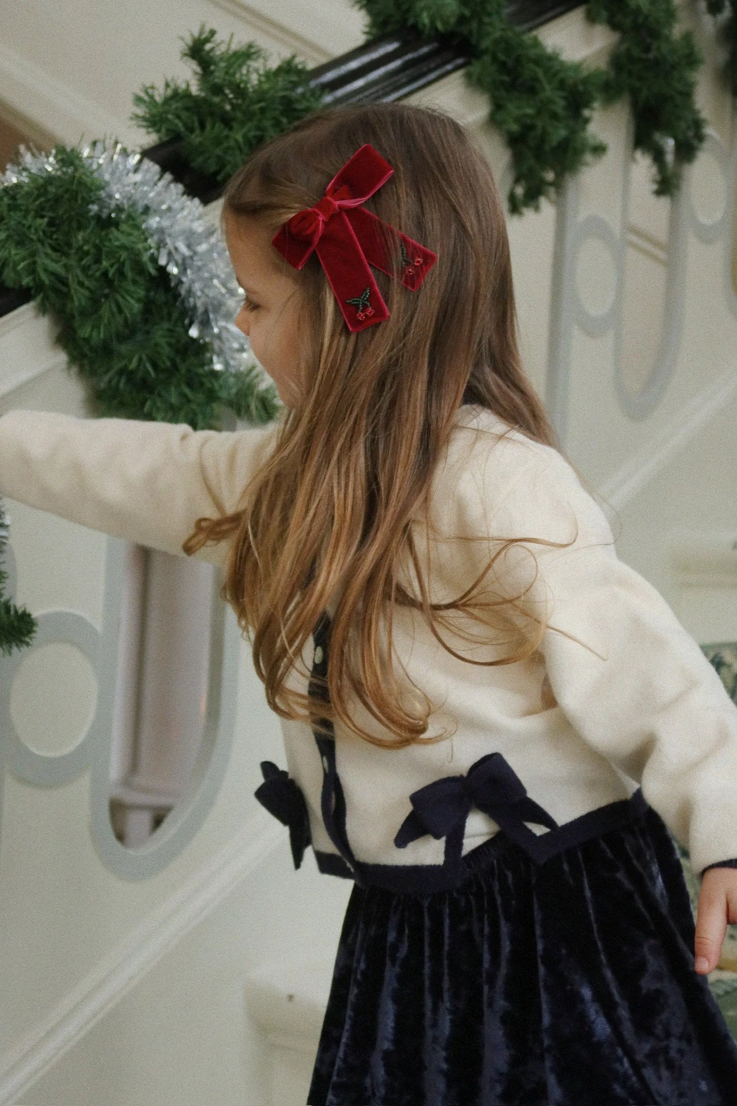 Lot de 2 barrettes juliette bow