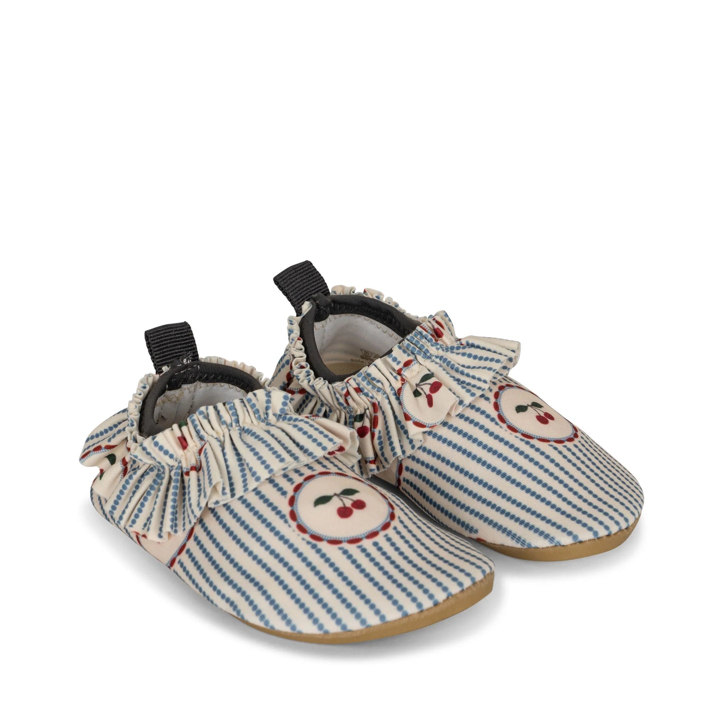 Chaussures d’eau cerises à rayures