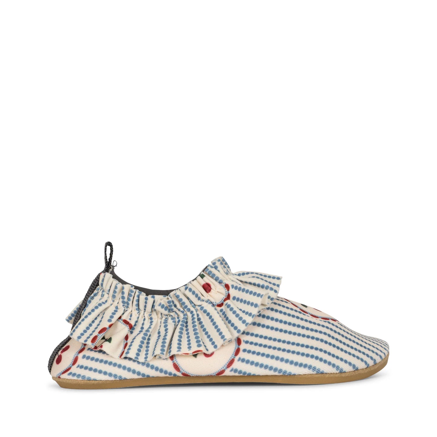 Chaussures d’eau cerises à rayures