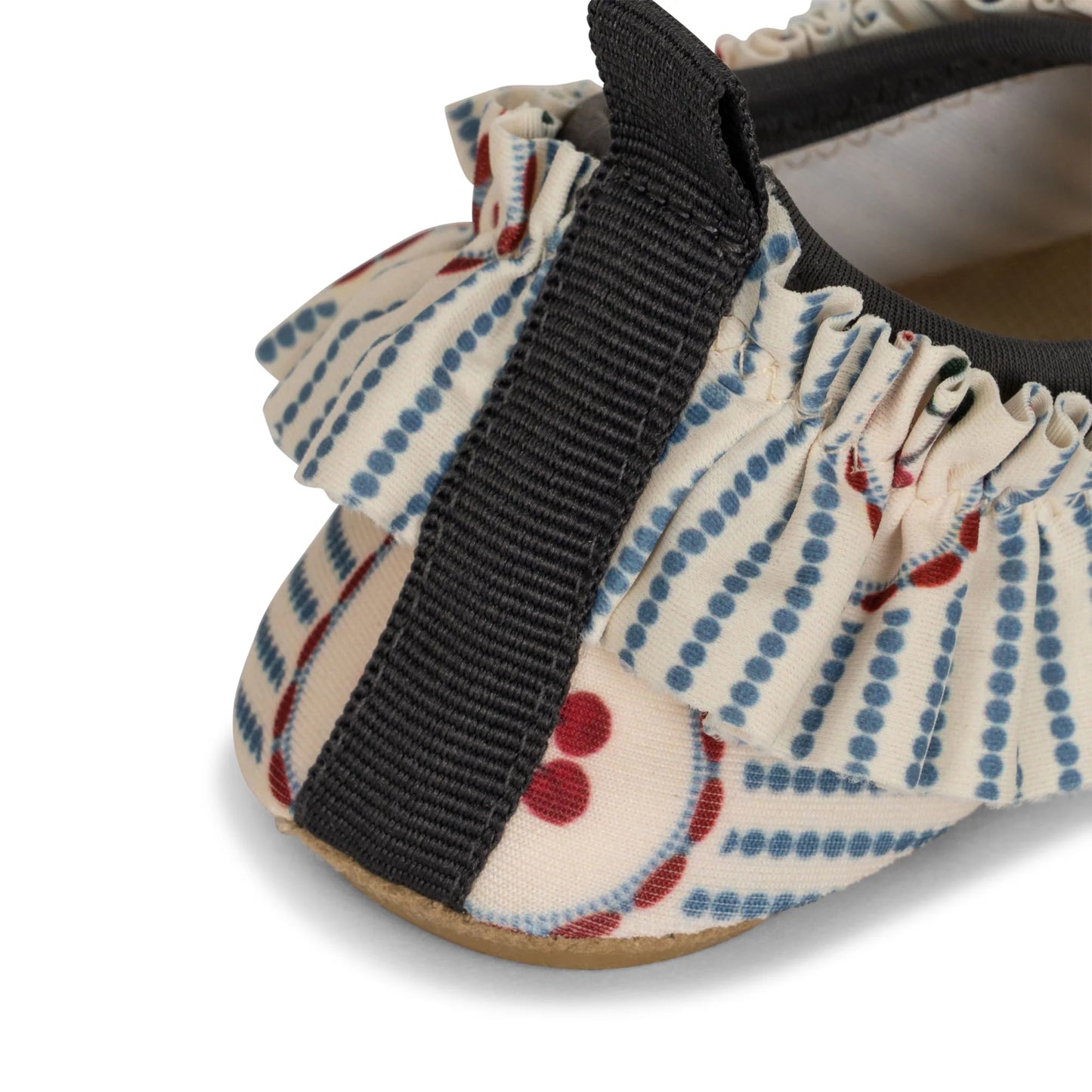 Chaussures d’eau cerises à rayures