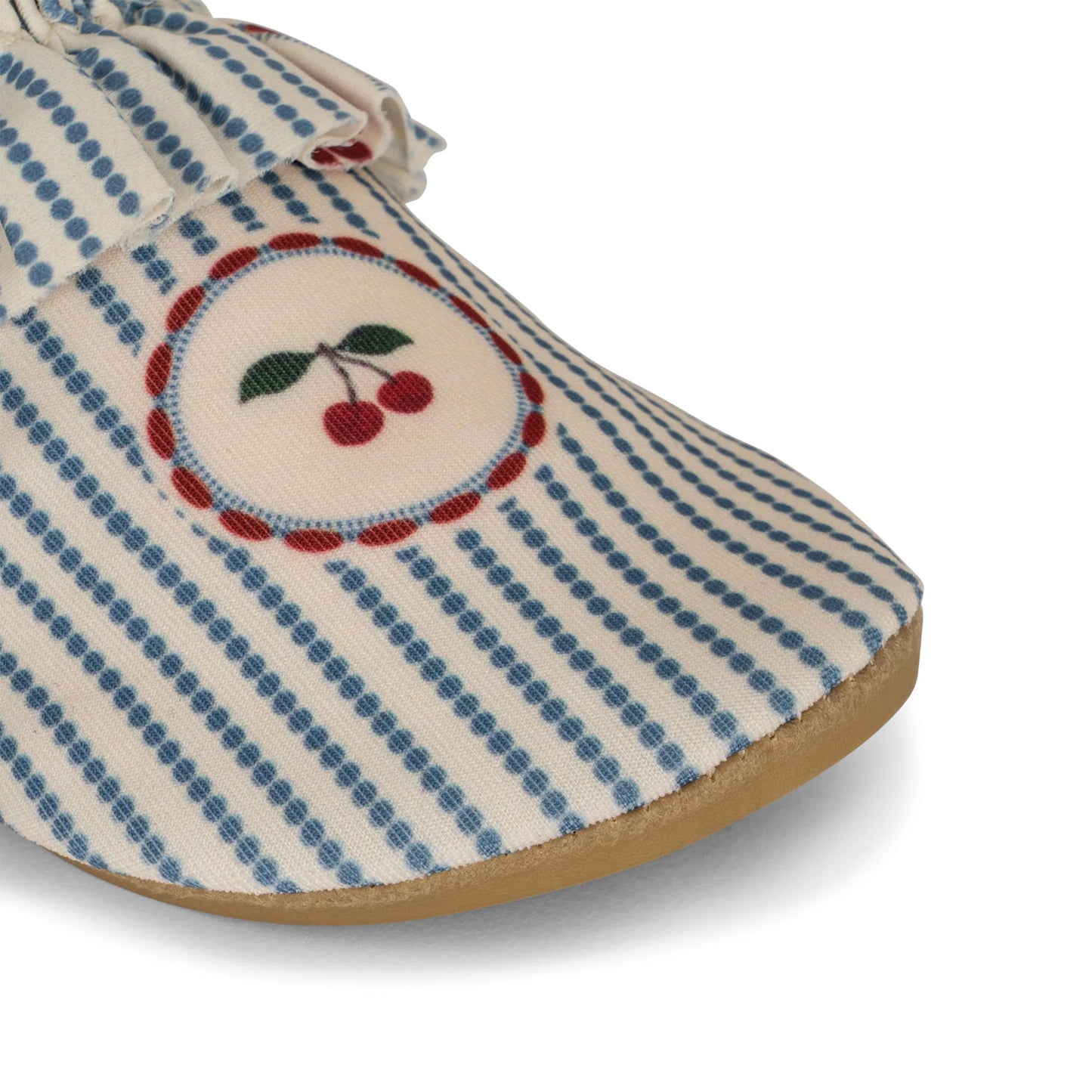 Chaussures d’eau cerises à rayures