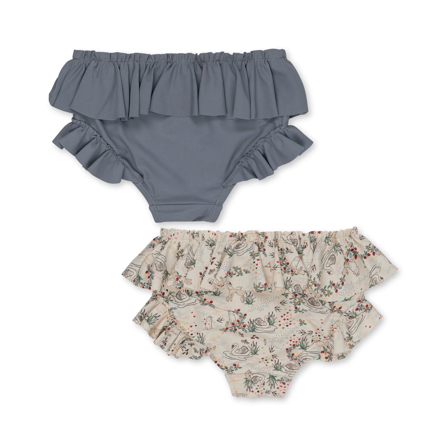 Bas de bikinis à volants manuca - mizumi 4 ans