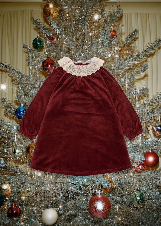 Robe venola Konges Slojd Velours rouge