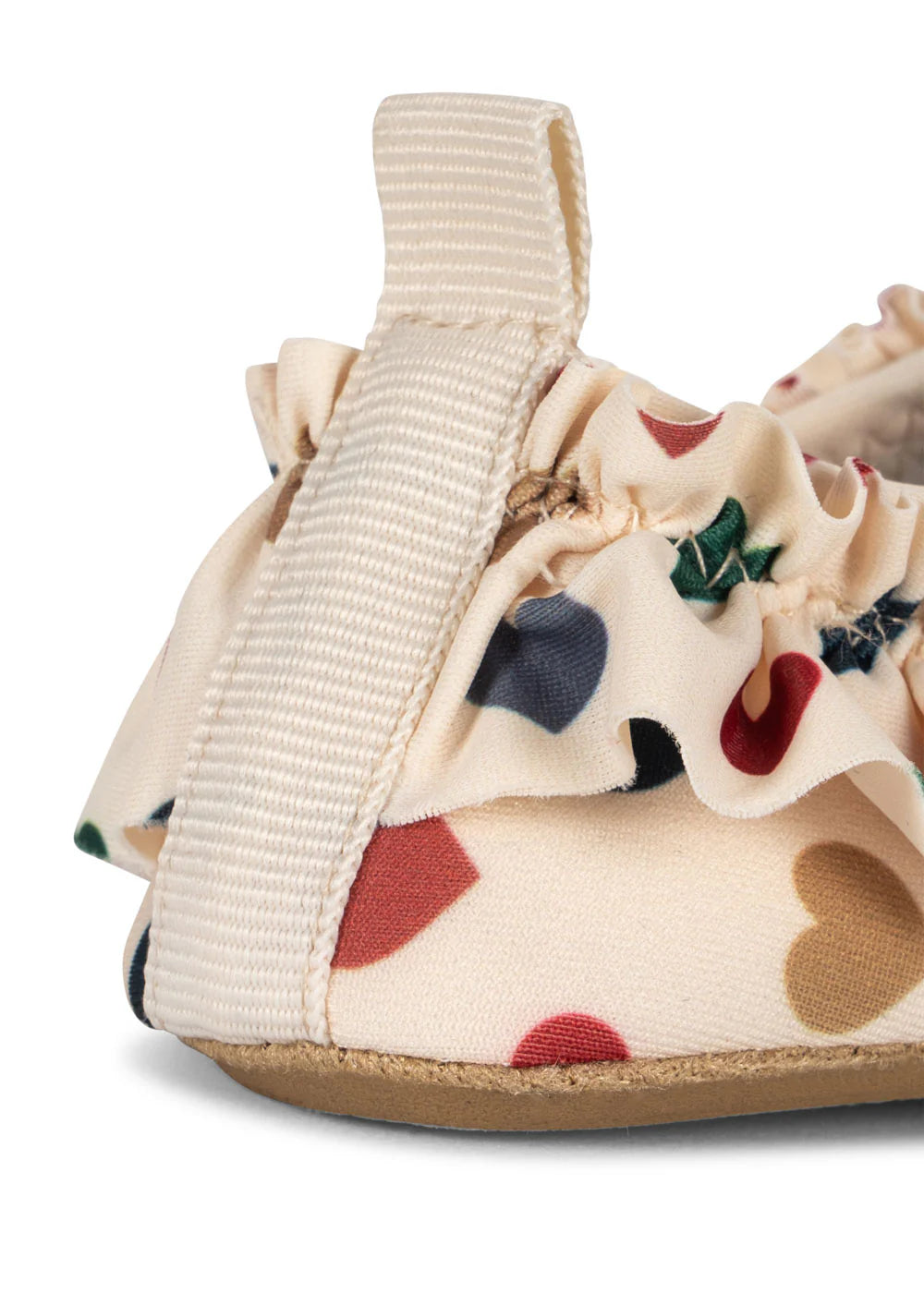 Chaussures d’eau coeurs multicolores