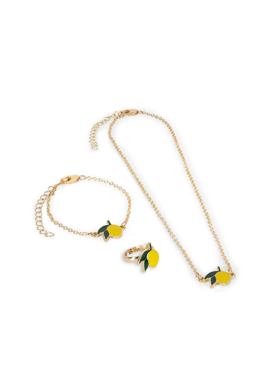 Set de bijoux citron 🍋