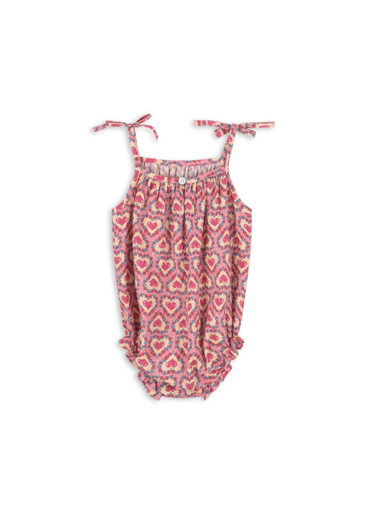 Barboteuse à bretelles vivian