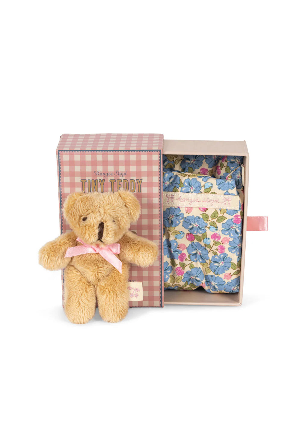 Petit ours "Elise tiny teddy" rose
