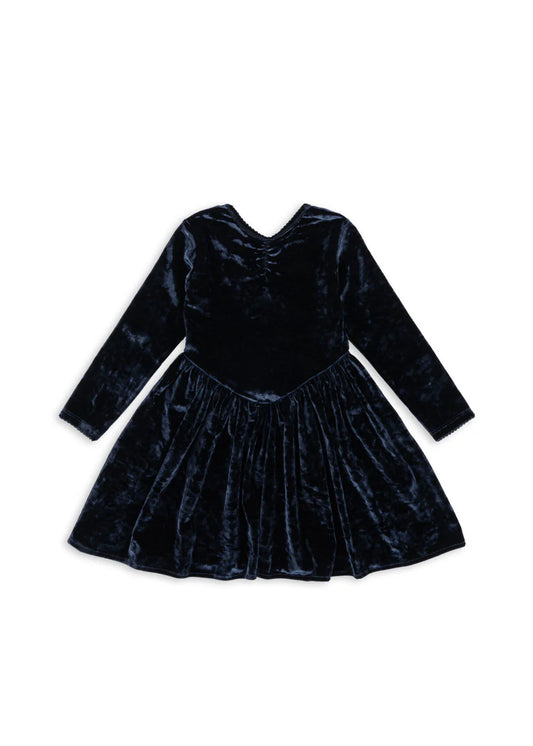 Robe en velours Carlito