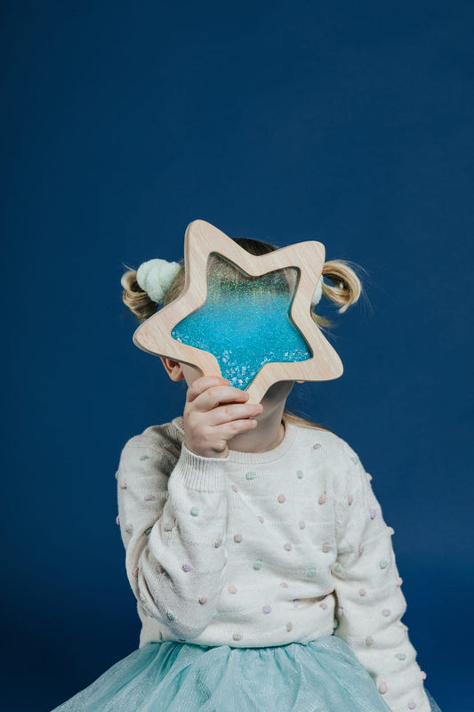 Etoile sensorielle bleu