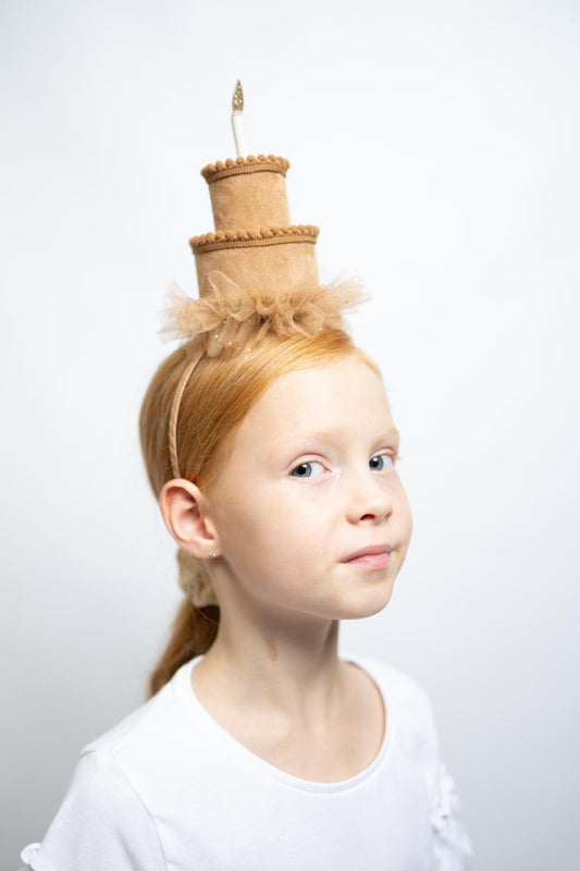 Serre-tête gateau d'anniversaire