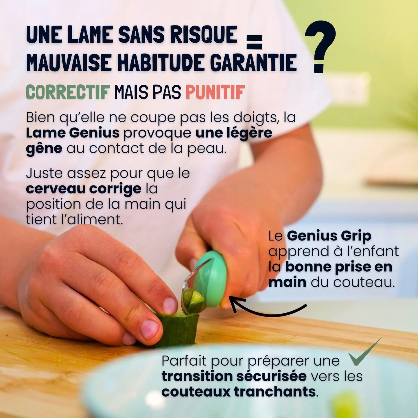 Le couteau éducatif magique d’Archi