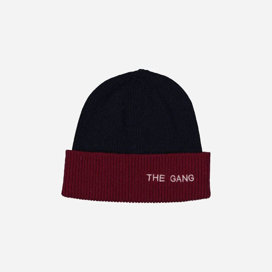 Bonnet The Gang marine et bordeaux
