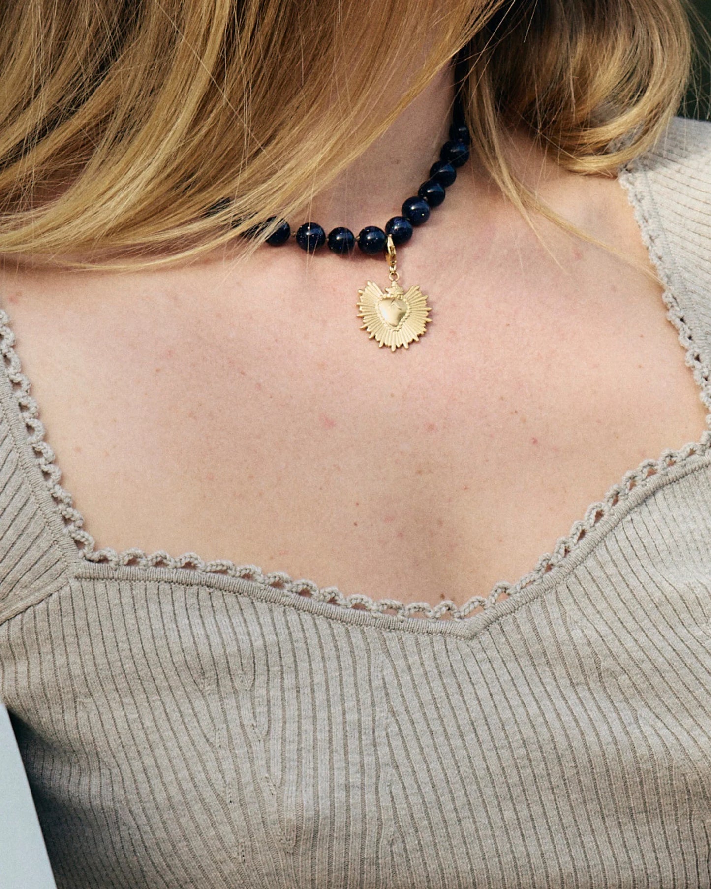 Collier Starry Purple