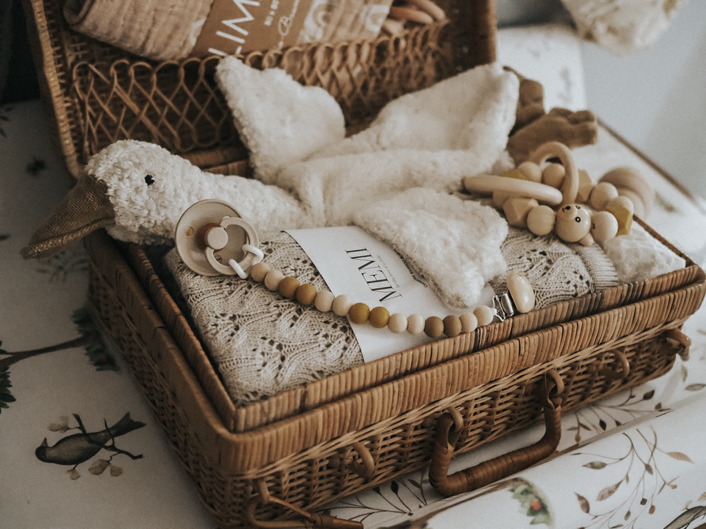 Peluche bouillotte Oie blanche taille L