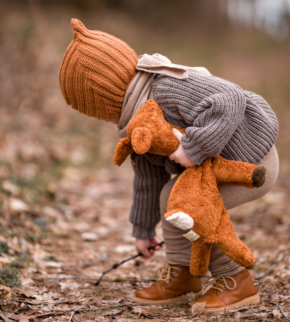 Peluche bouillotte Biche