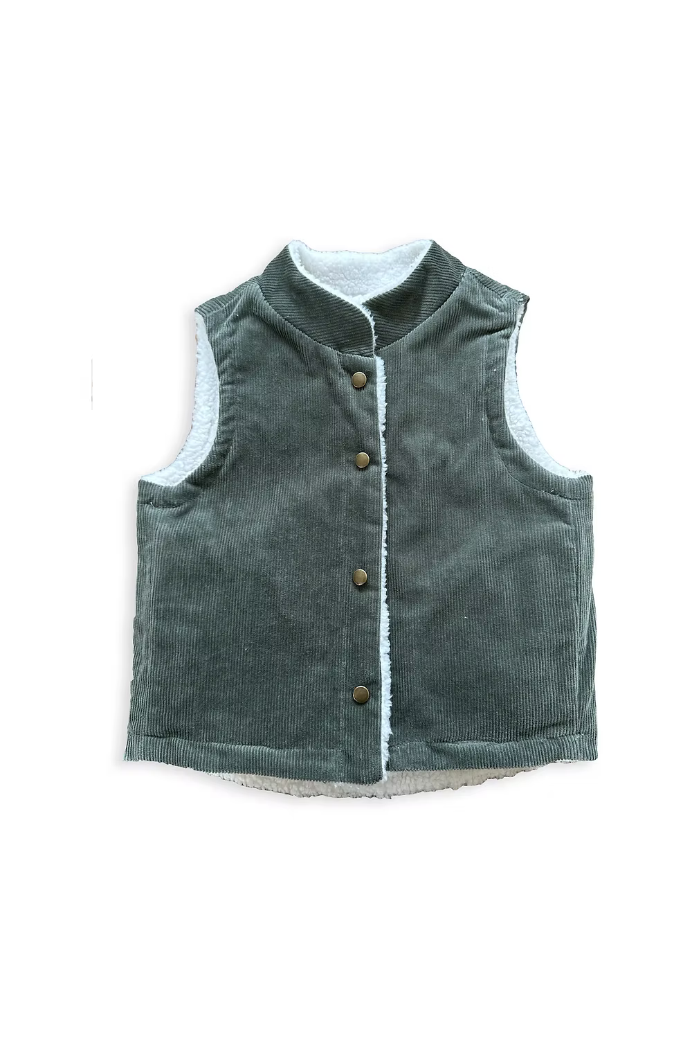 Veste réversible moumoute